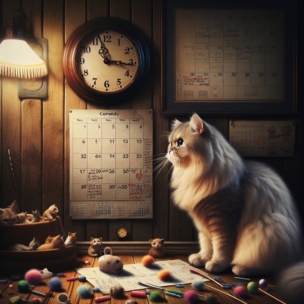 Est-ce que les chats ont la notion du temps?